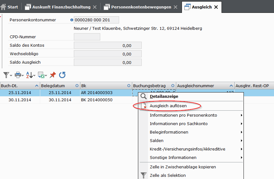 Buchung Von Erhaltenen Anzahlungen Ablauf_Vorgehensweise - oxaion Docs - Aptean Confluence